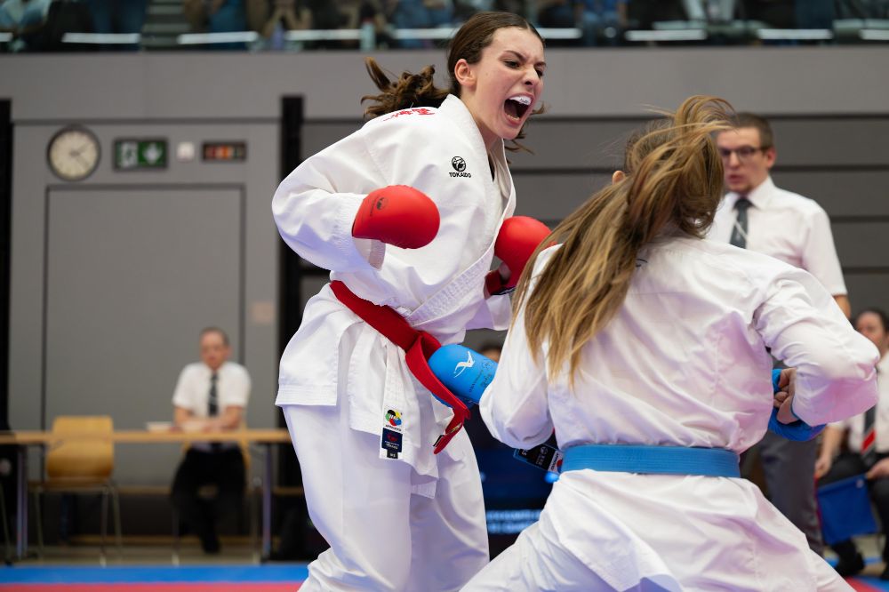 Die Karateka Gioia Pace aus La Chaux-de-Fond nimmt in diesem Jahr zum ersten Mal am 3T teil.