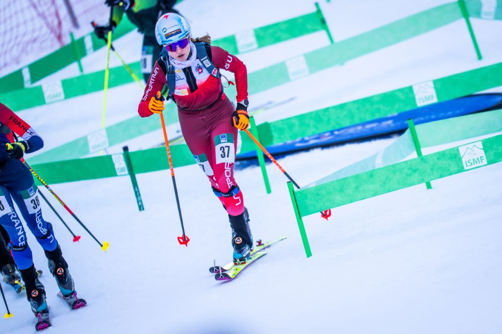 Fatton beim Aufstieg bei einem Sprintrennen. (Foto: Keystone-SDA)