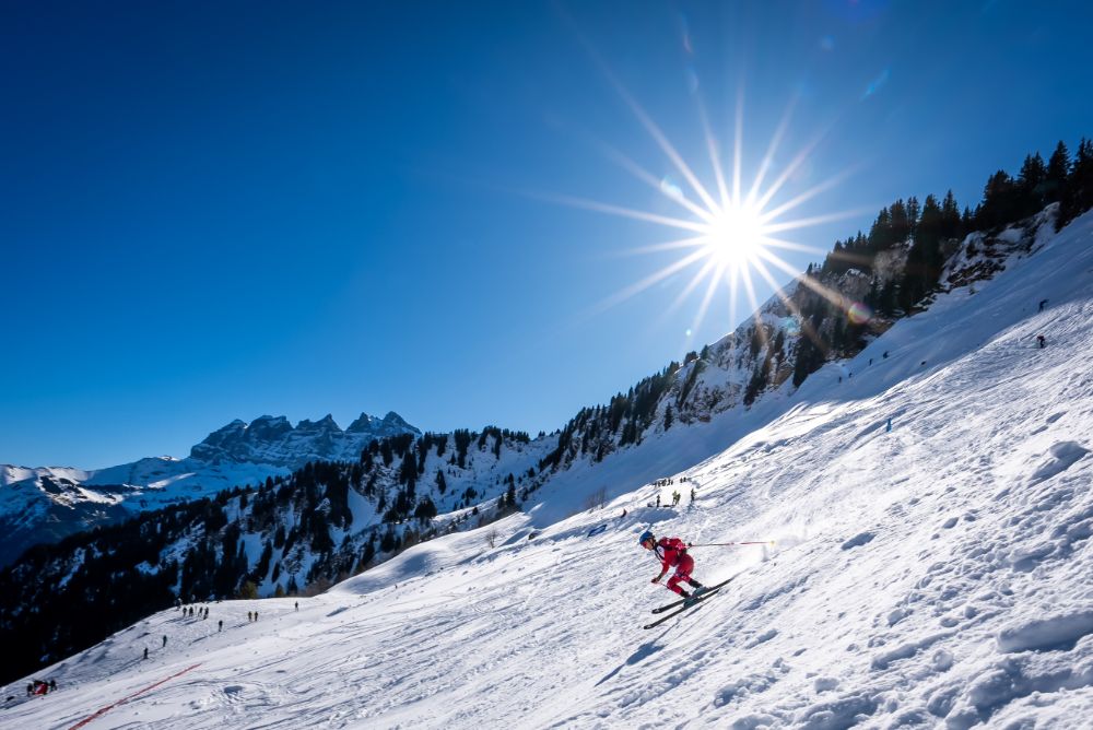 «Eine der schönsten Sportarten der Welt: Ich bin draussen, bewege mich über Berge und Gletscher.» (Foto: 360 DSM)